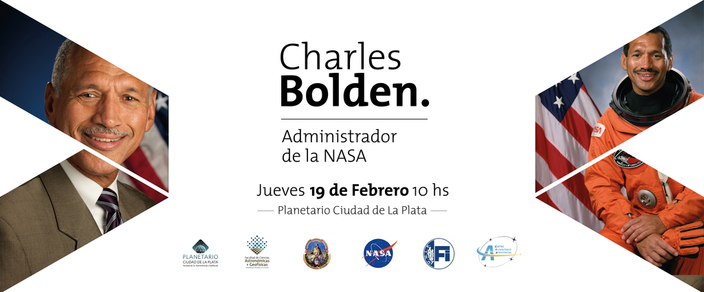 El ex astronauta Charles Bolden deslumbró en la UNLP