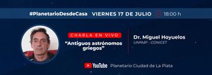 Antiguos ASTRÓNOMOS GRIEGOS - Dr. Miguel Hoyuelos
